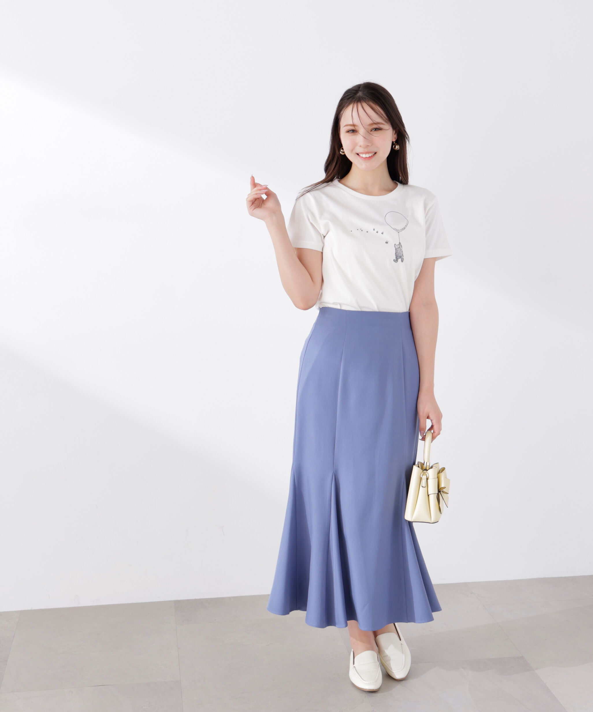 PROPORTION BODY DRESSING「＜ウォッシャブル＞ハイウエストマーメイドスカート　26SS」|スカート|