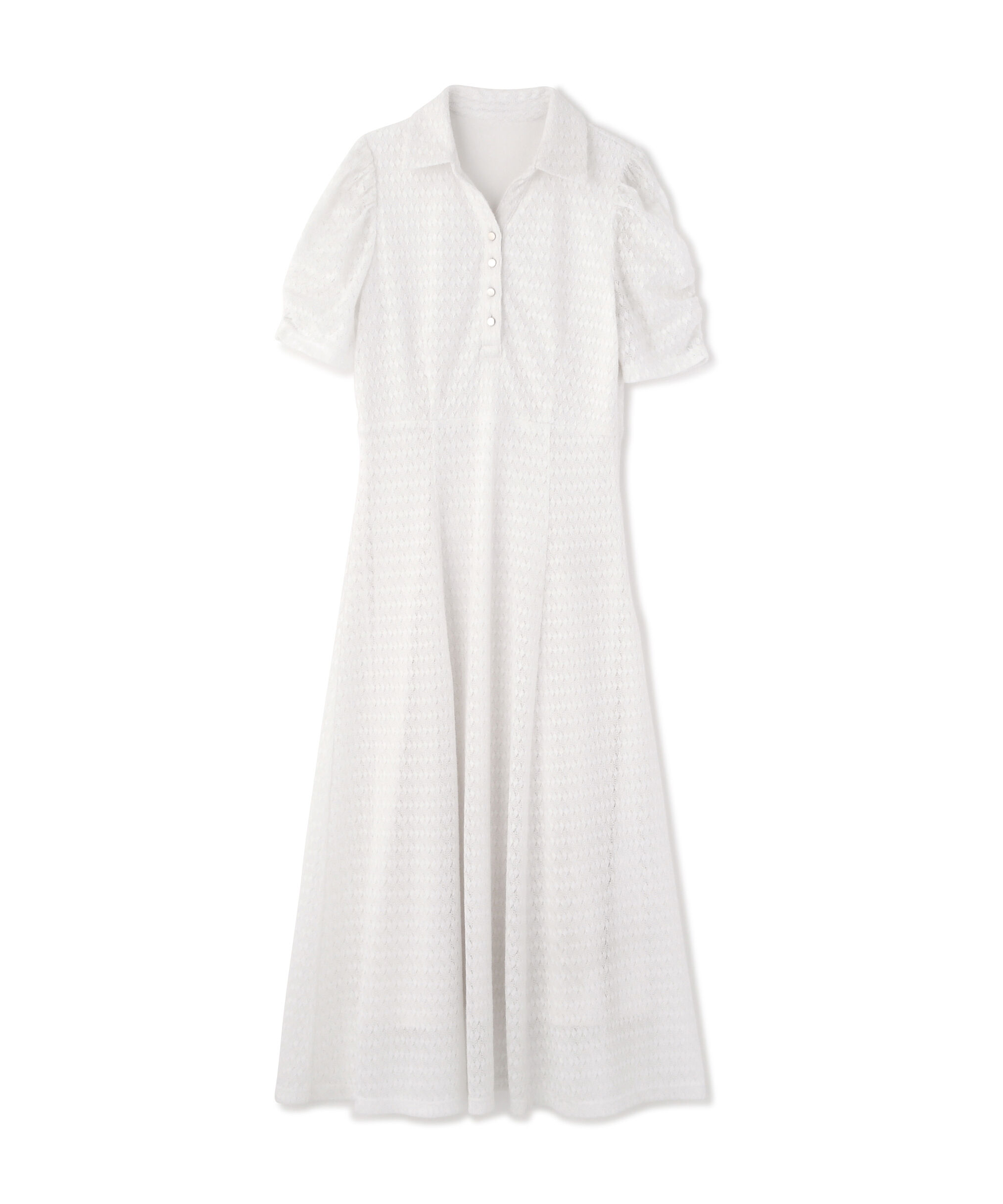 PROPORTION BODY DRESSING「ストレッチレース襟付きワンピース　26SS」|ワンピース|