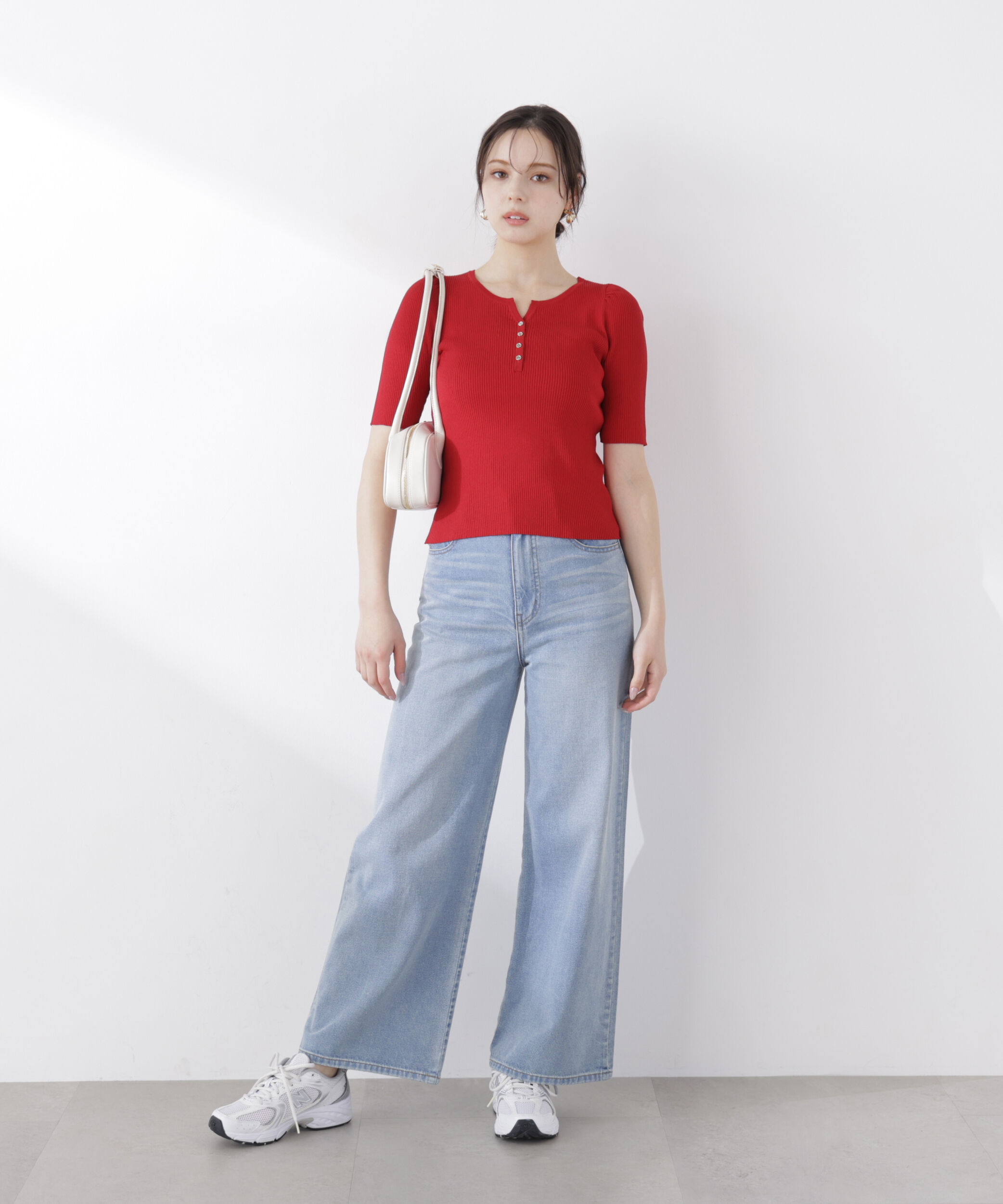 PROPORTION BODY DRESSING「ヘンリーネックニット 26SS」|ニット・セーター|