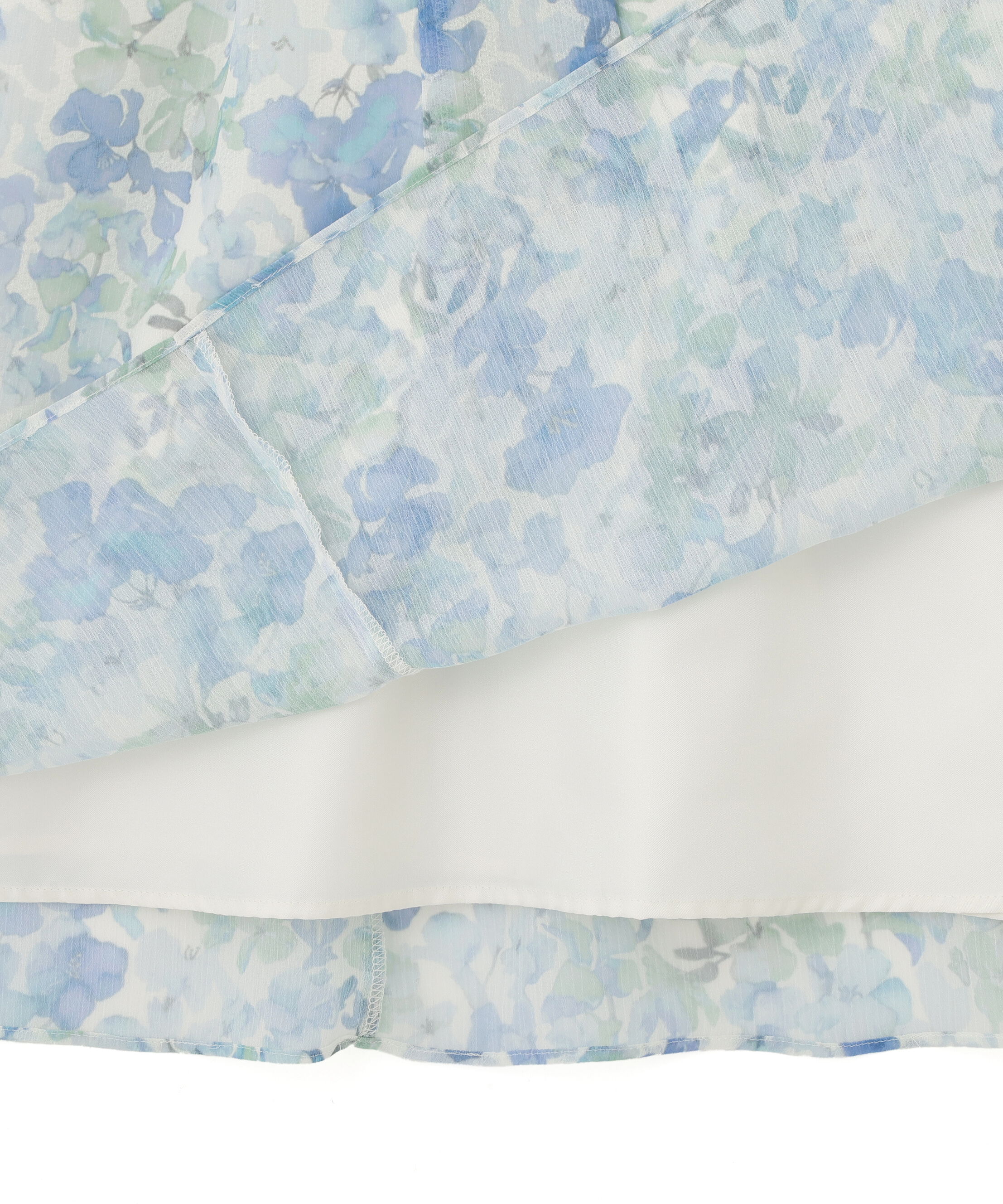 PROPORTION BODY DRESSING「2wayスリーブ花柄シャーリングワンピース 26SS」|ワンピース|