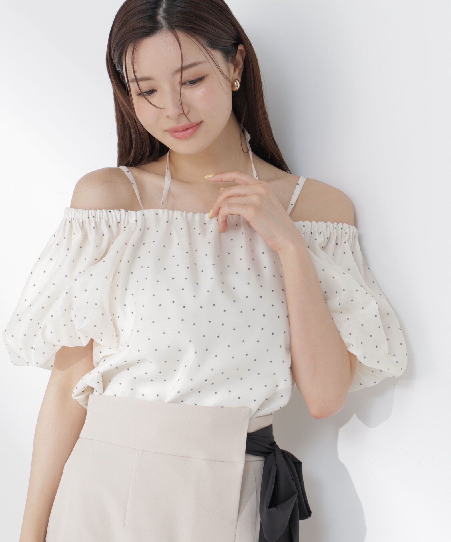 PROPORTION BODY DRESSING「シアーバルーンブラウス」|シャツ・ブラウス|エクリュドッ 2