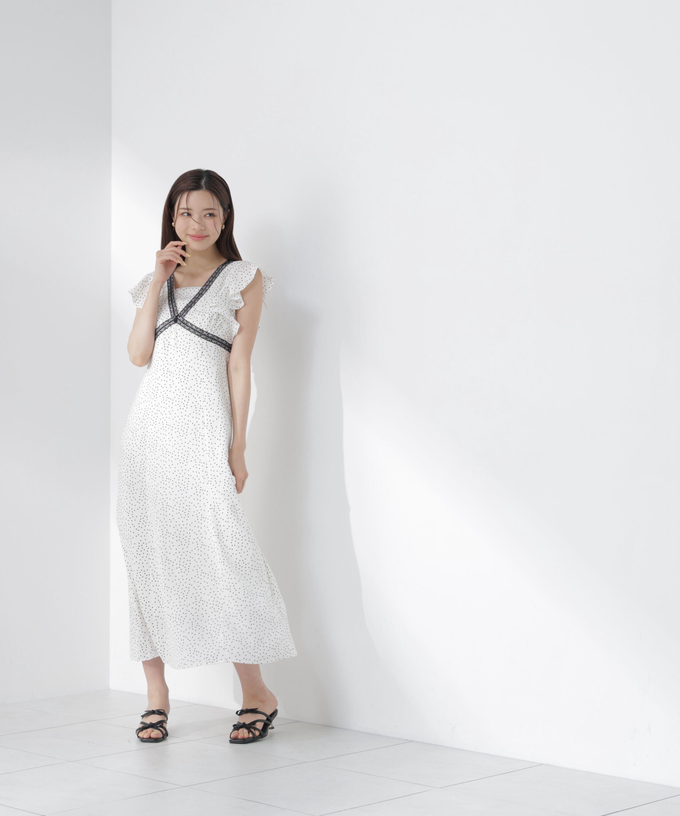 PROPORTION BODY DRESSING「レーストリムレディーワンピース 26AW」|ワンピース|