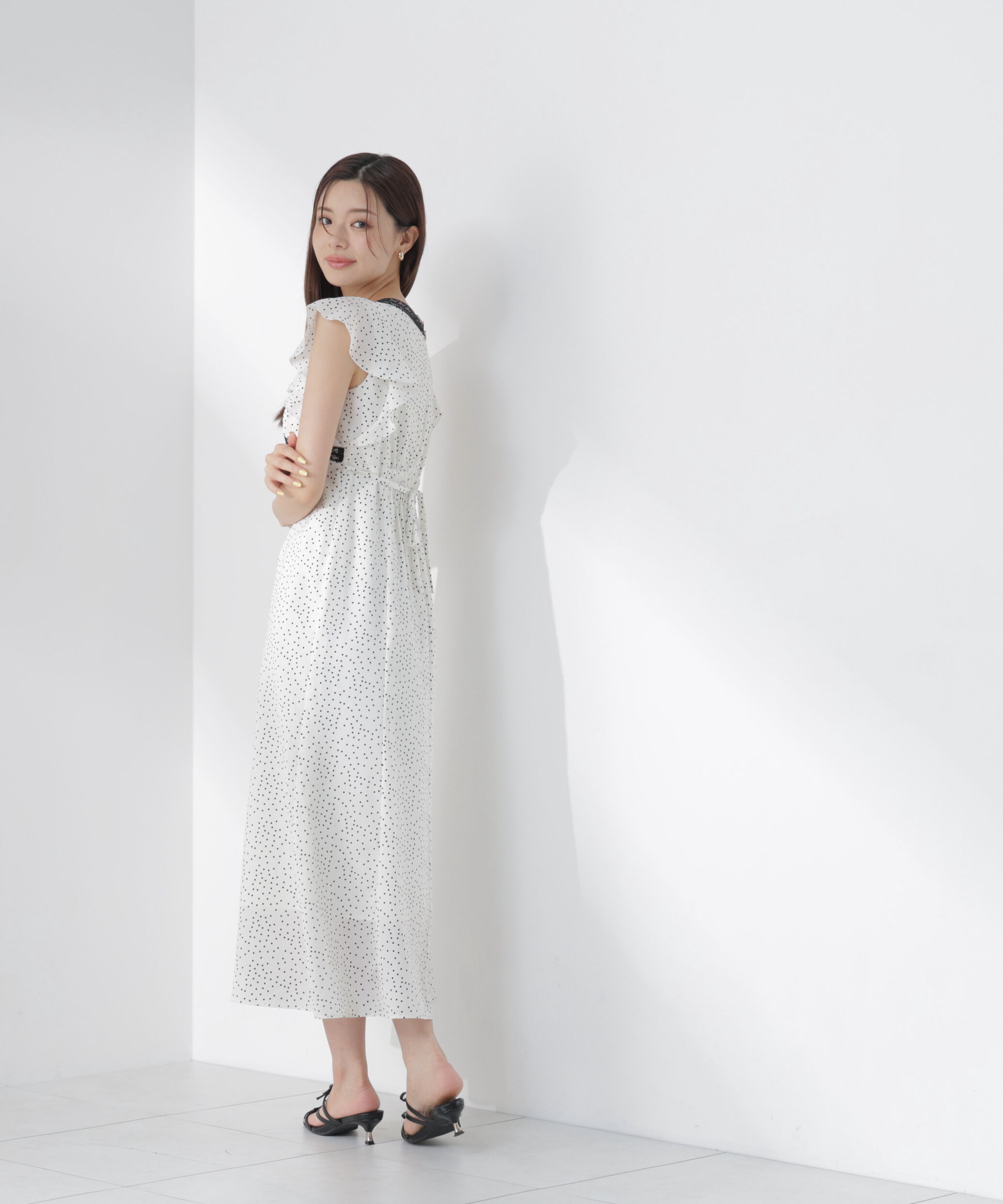 PROPORTION BODY DRESSING「レーストリムレディーワンピース 26AW」|ワンピース|