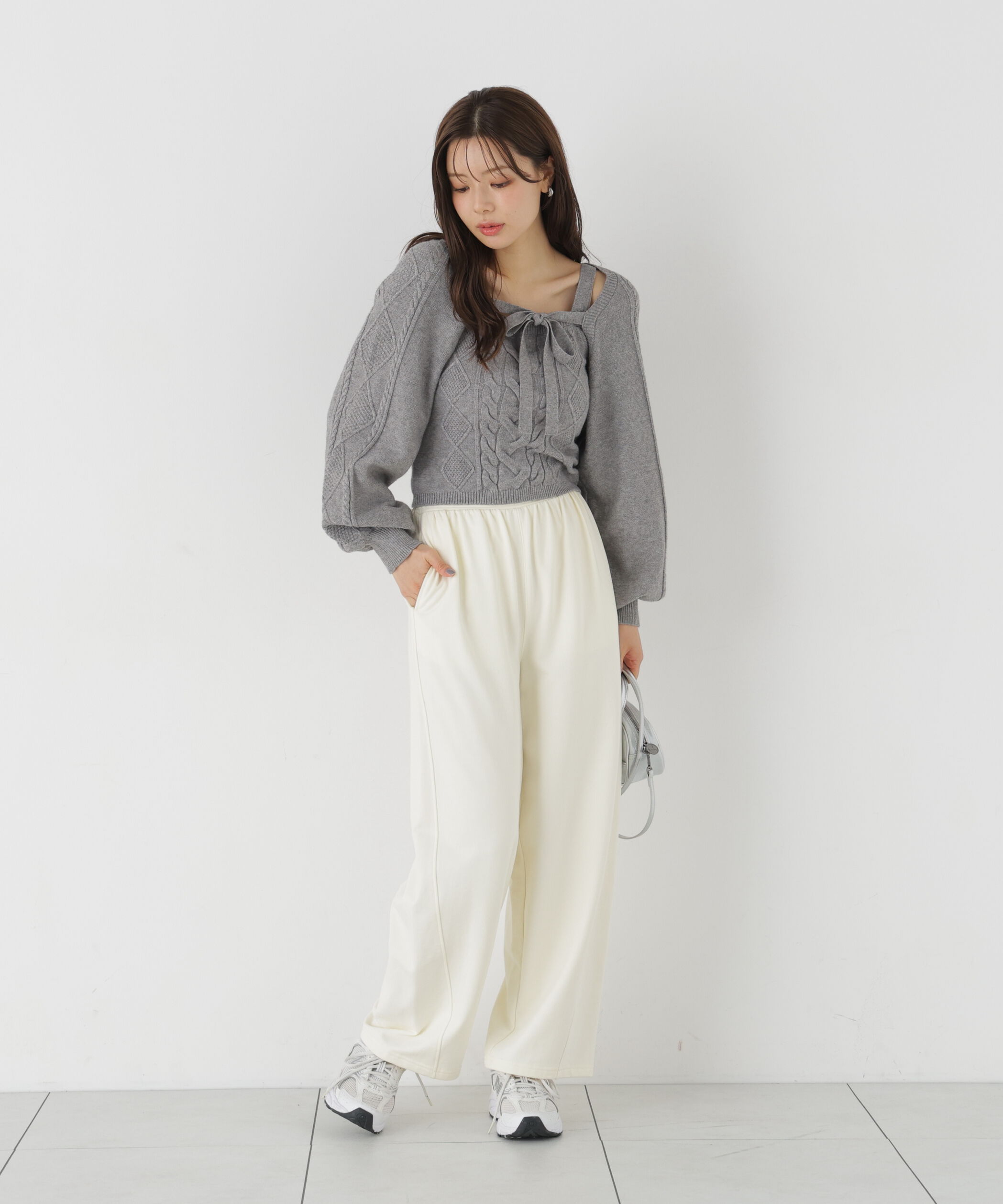 PROPORTION BODY DRESSING「＜EDIT COLOGNE＞裏毛ルーズパンツ」|その他|エクリュ2