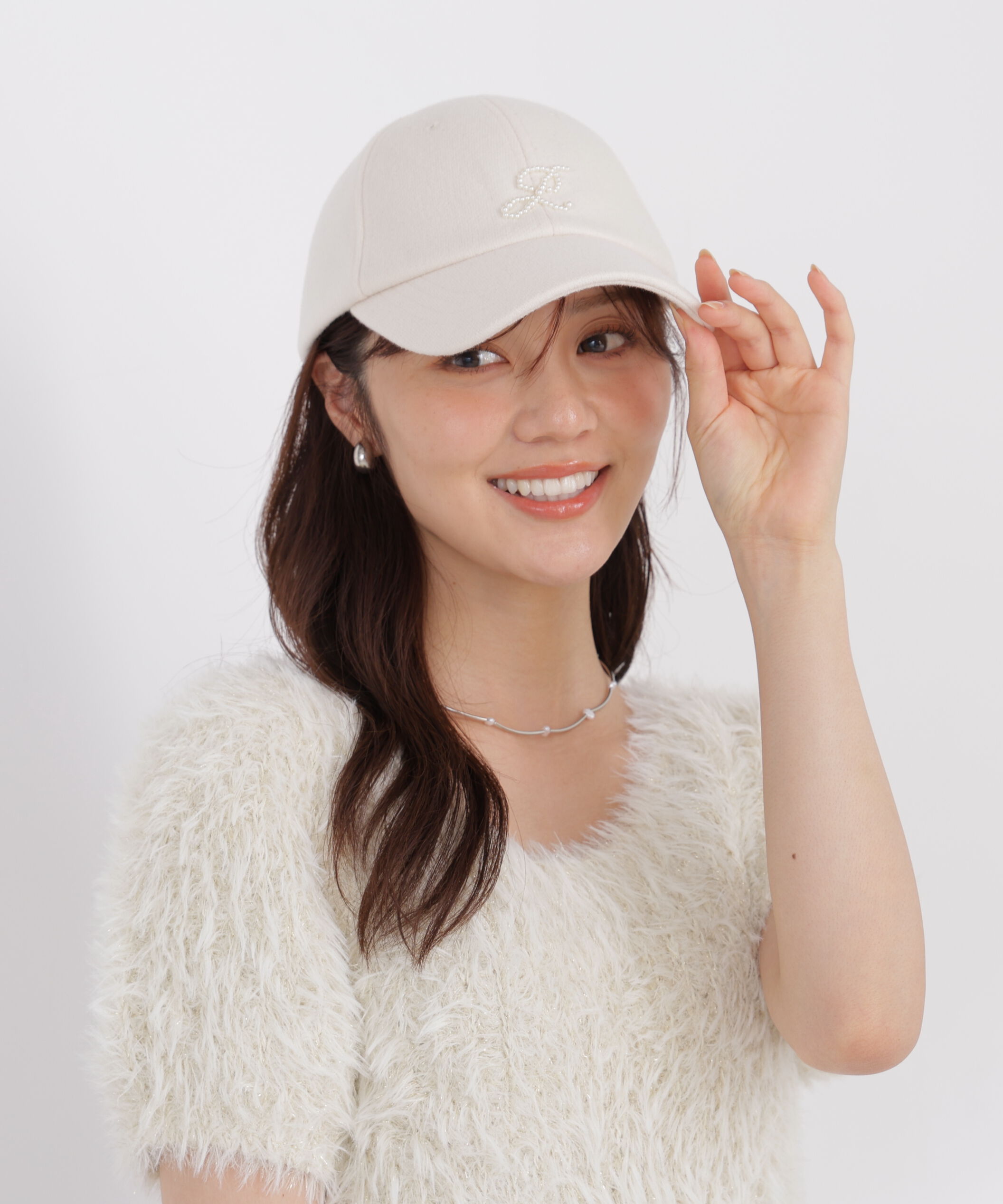PROPORTION BODY DRESSING「パール刺しゅうキャップ」|その他|