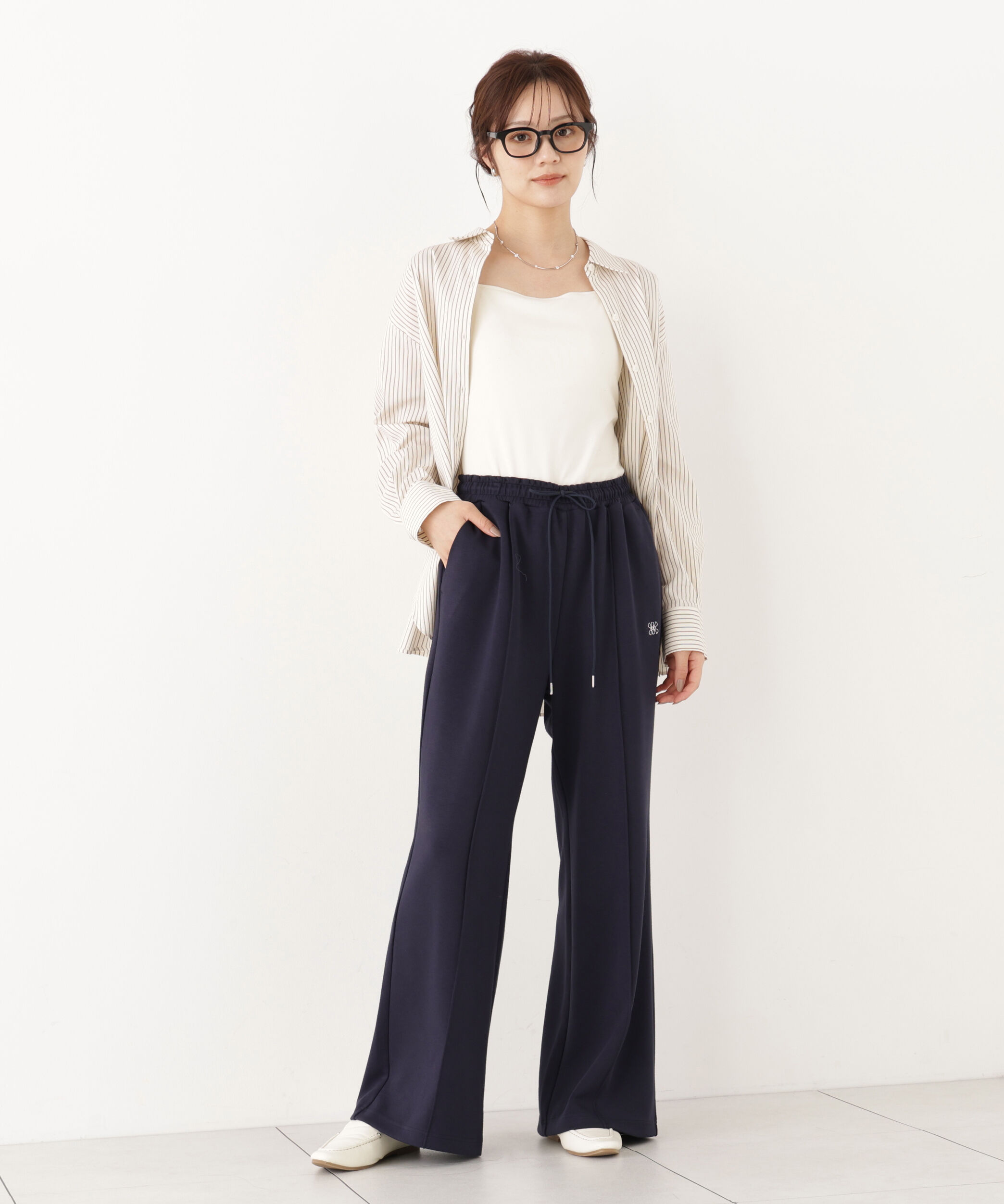 PROPORTION BODY DRESSING「＜a/mie＞カットイージーパンツ」|その他|
