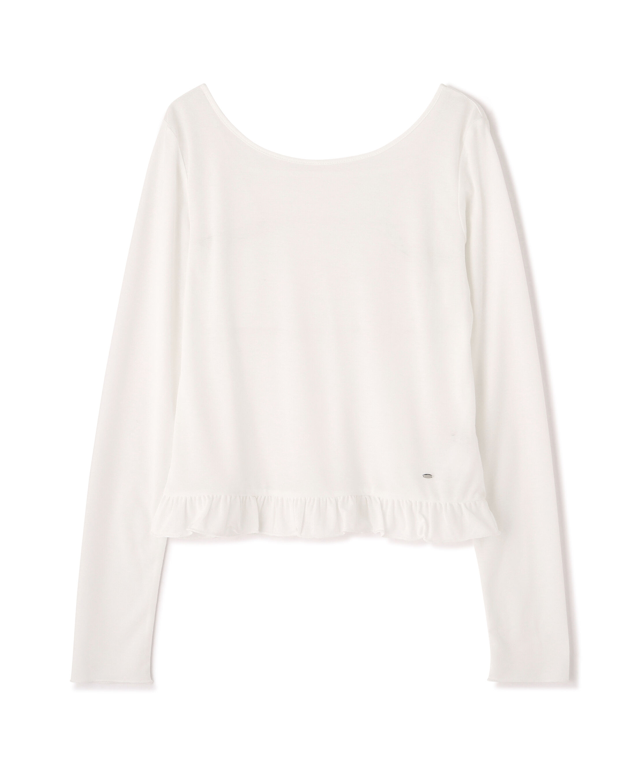 PROPORTION BODY DRESSING「＜a/mie＞前後2wayロングスリーブカットソー」|Tシャツ・カットソー|