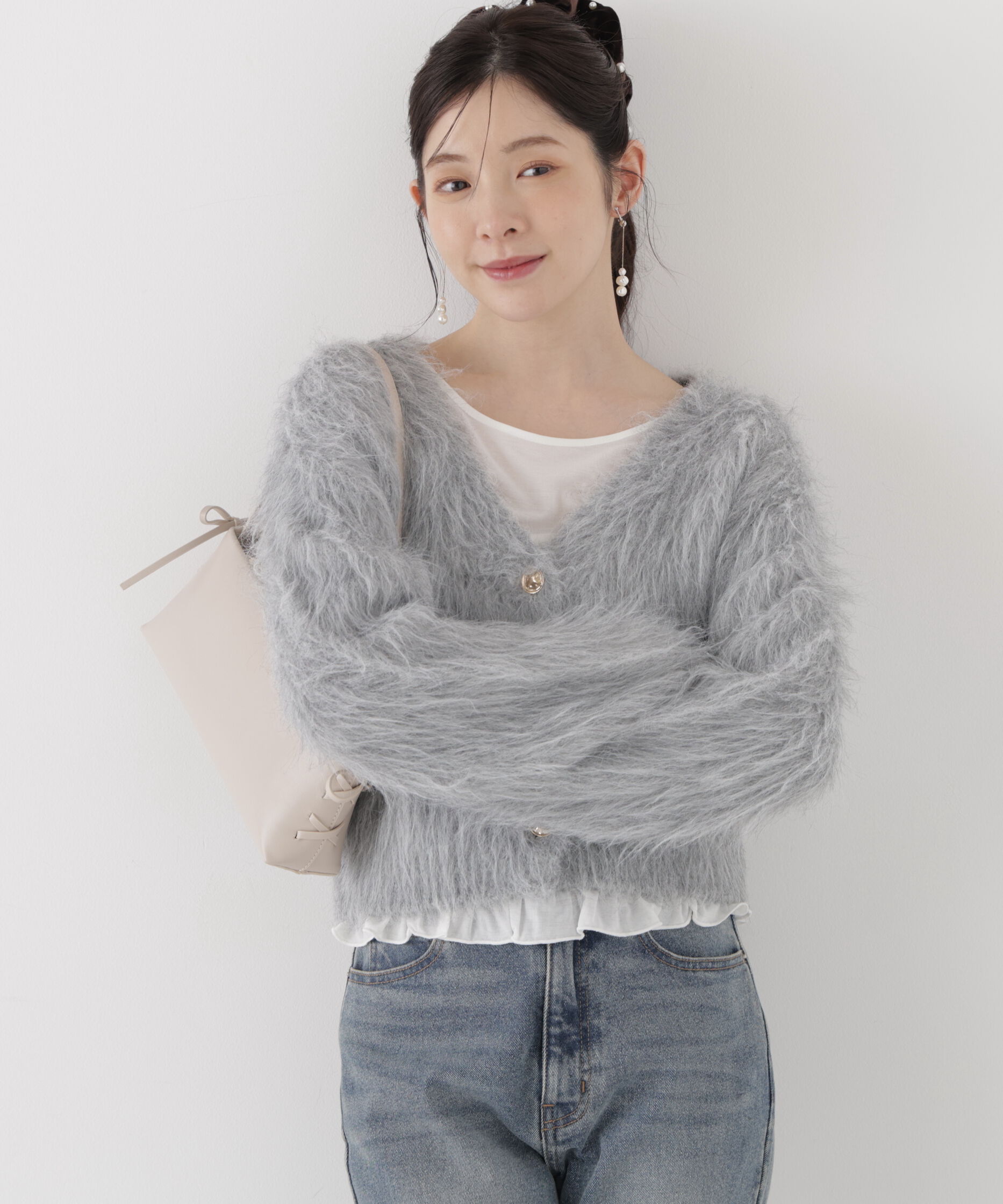 PROPORTION BODY DRESSING「＜a/mie＞前後2wayロングスリーブカットソー」|Tシャツ・カットソー|