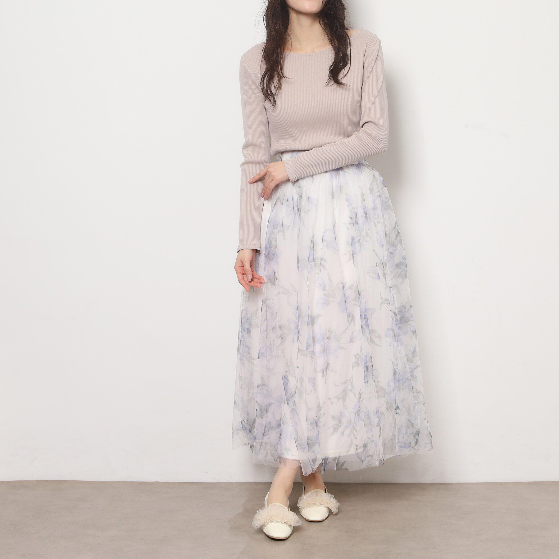 ESPERANZA「2WAYフリルフラットオペラシューズ」|その他|