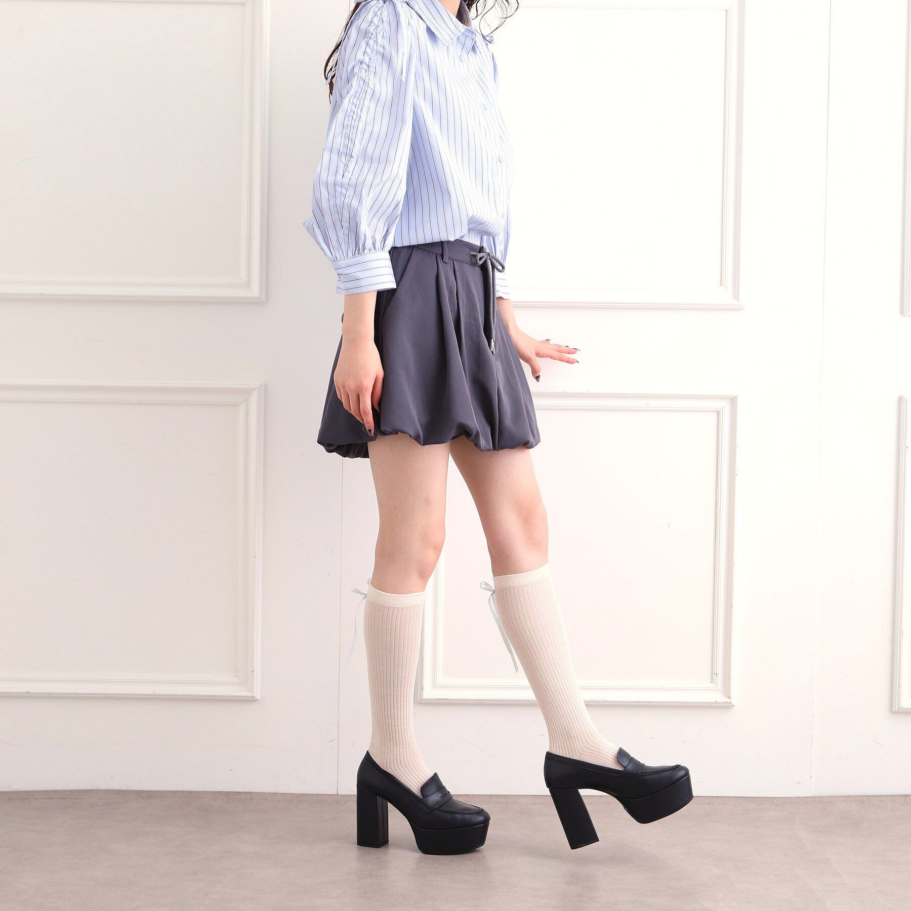 ESPERANZA「【ラク盛り】厚底ローファー」|パンプス|