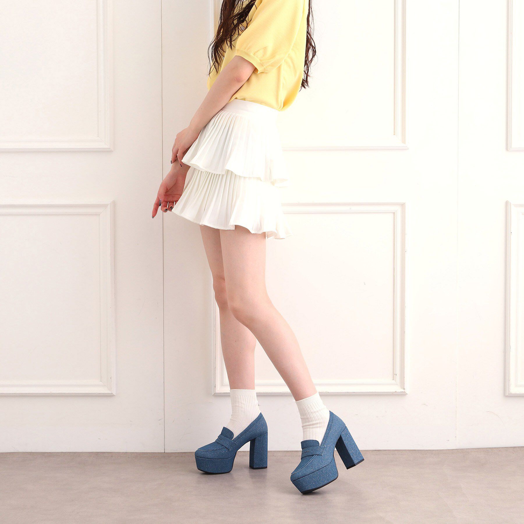 ESPERANZA「【ラク盛り】厚底ローファー」|パンプス|
