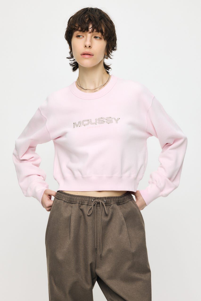 MOUSSY「LITTLE POPS LOGO プルオーバー」|パーカー|