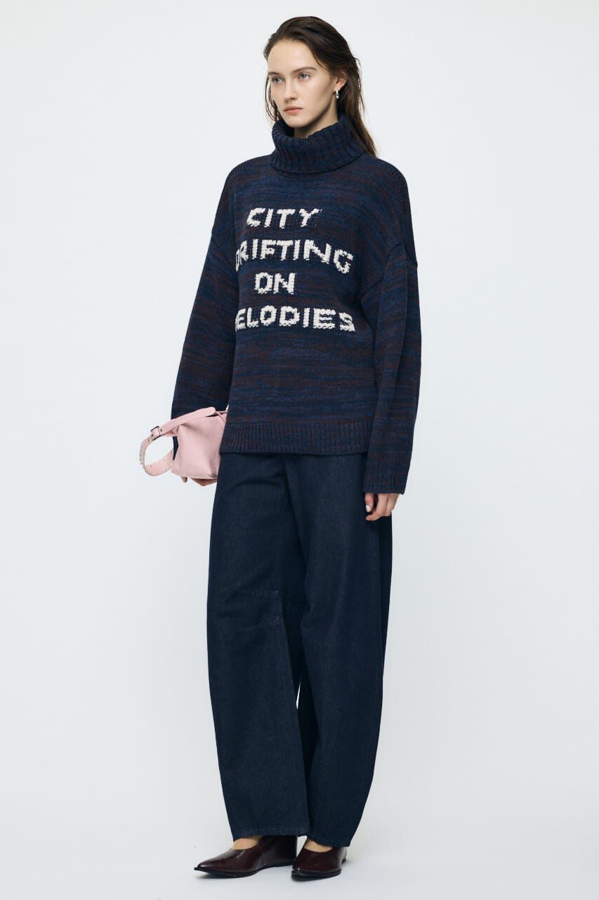 MOUSSY「LETTERED セーター」|ニット・セーター|