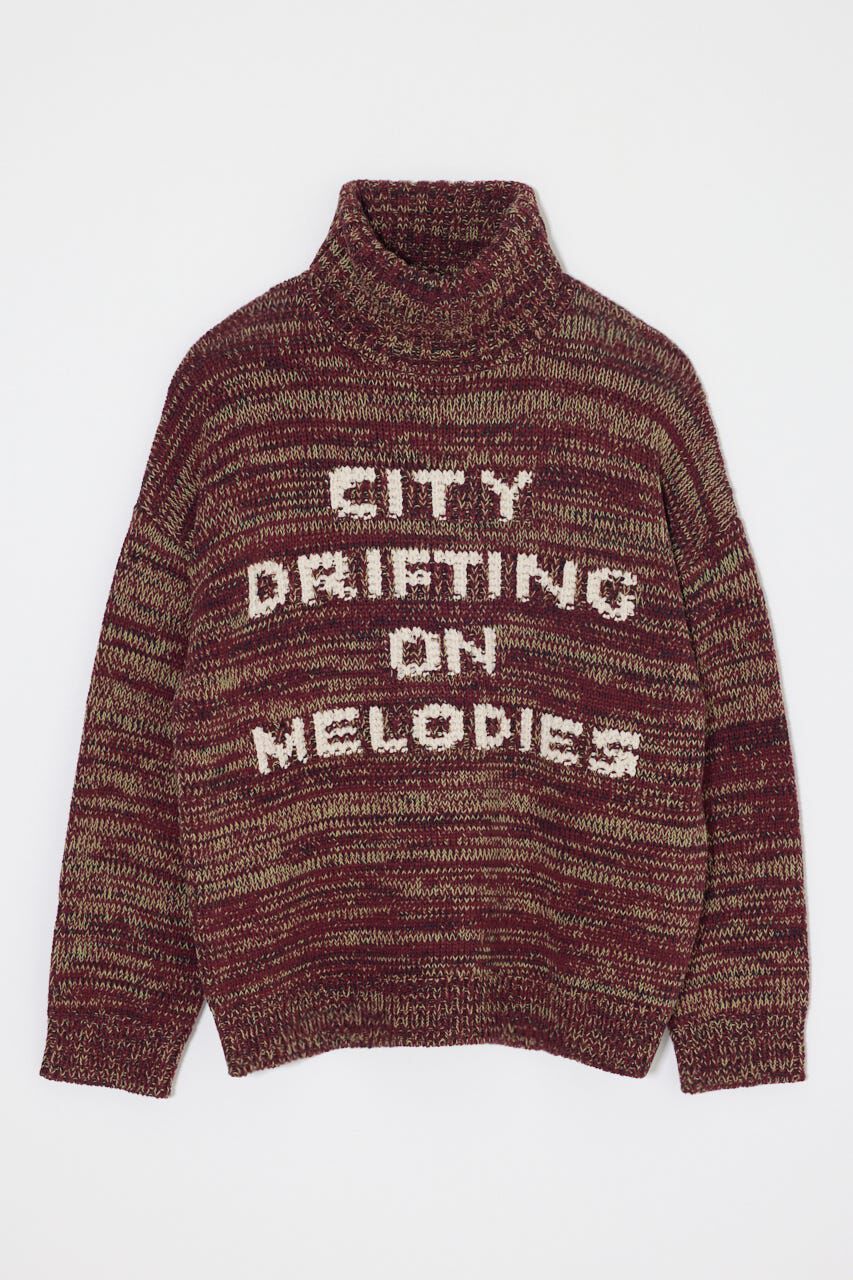 MOUSSY「LETTERED セーター」|ニット・セーター|