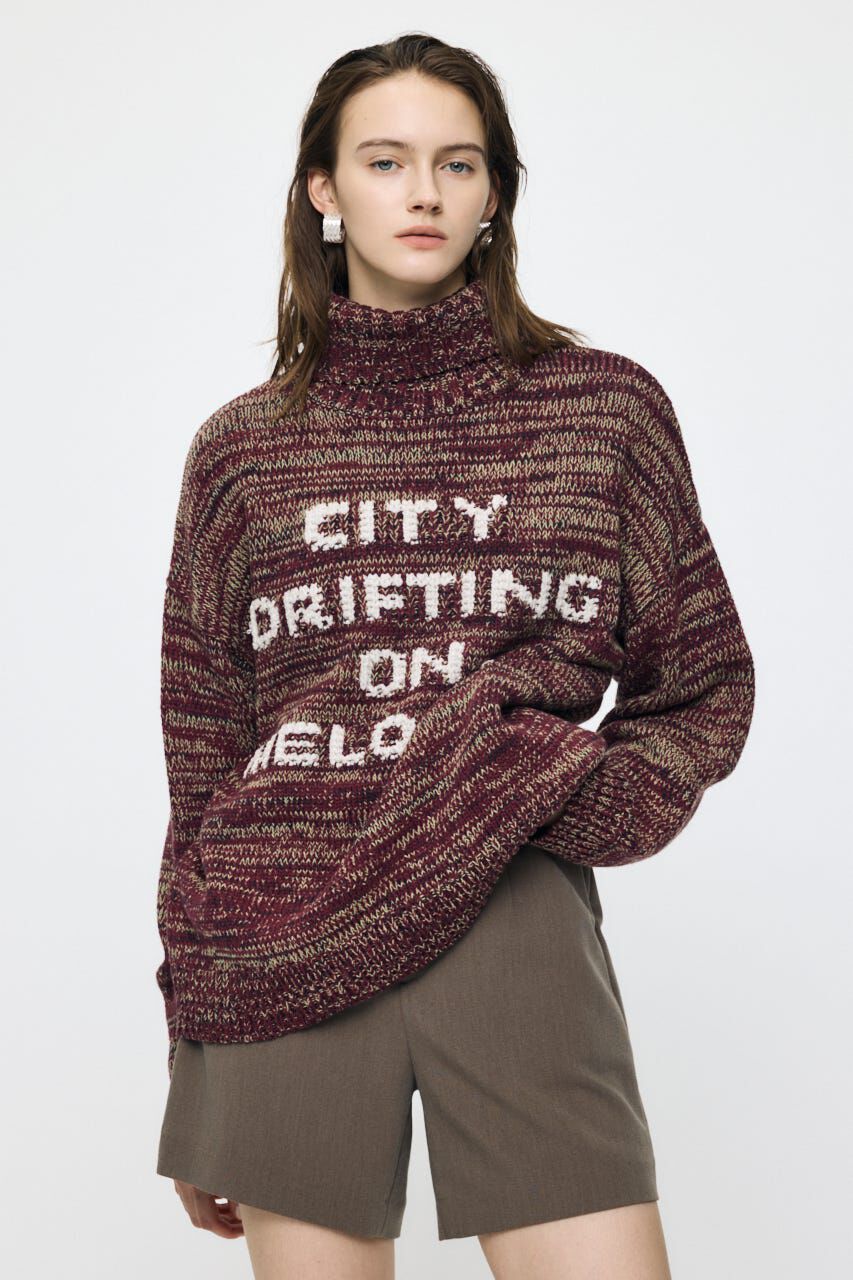 MOUSSY「LETTERED セーター」|ニット・セーター|