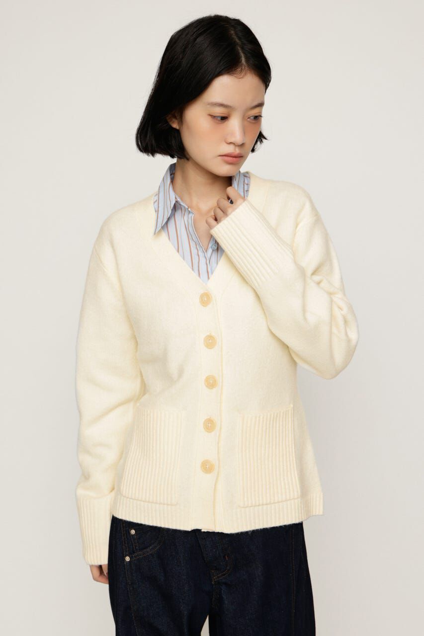 SLY「V NECK BUTTON カーディガン」|カーディガン|