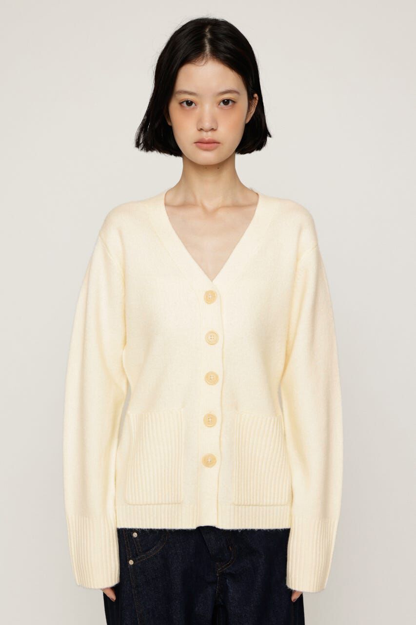 SLY「V NECK BUTTON カーディガン」|カーディガン|