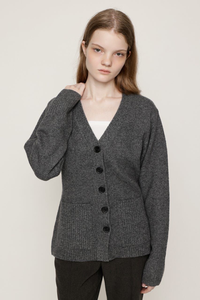 SLY「V NECK BUTTON カーディガン」|カーディガン|