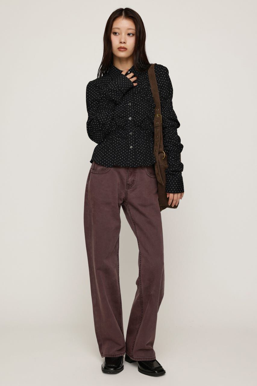 SLY「RANDOM SHIRRING CUT トップス」|シャツ・ブラウス|