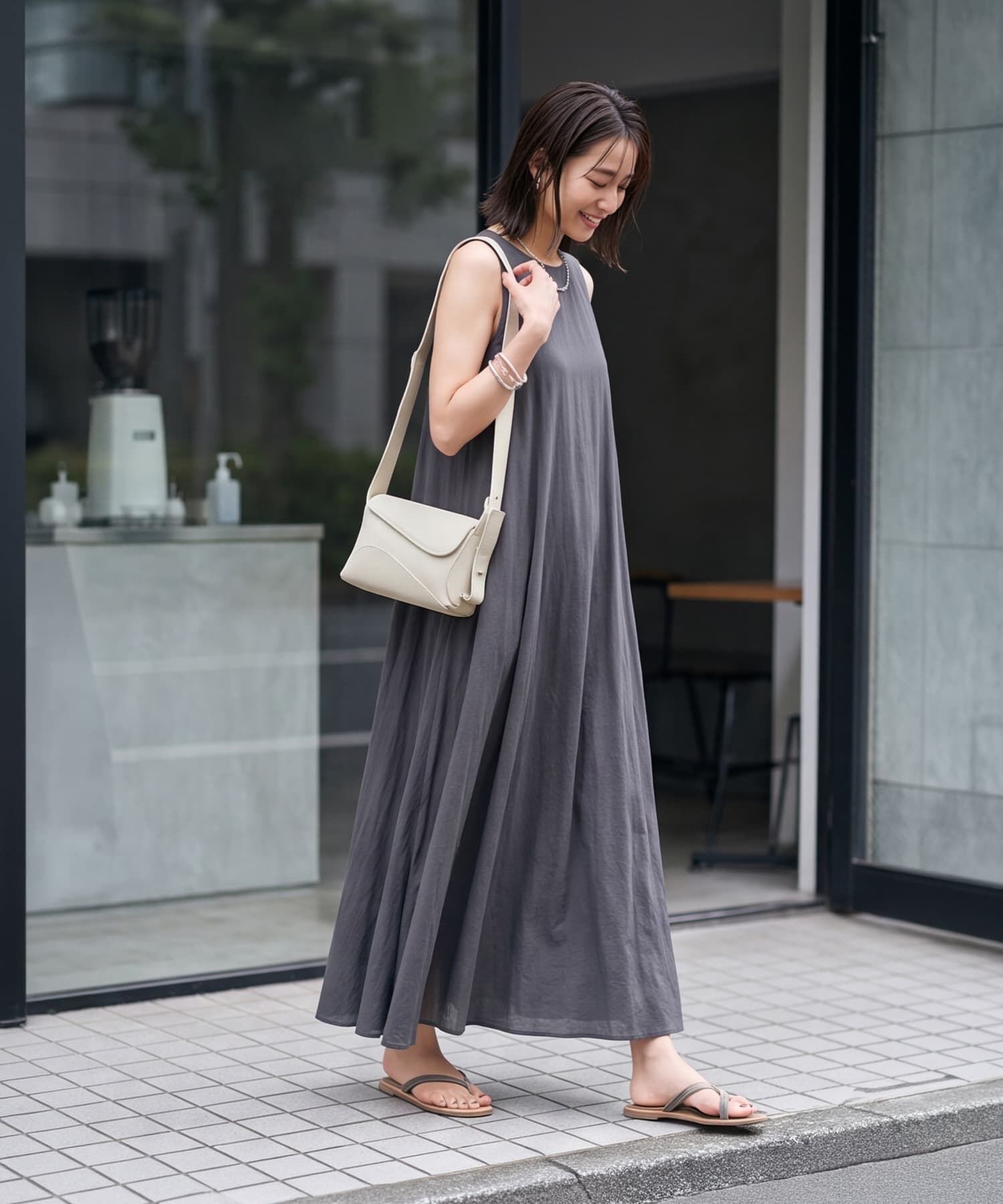 STYLE DELI「【DELI by】カーブフォルムの本革ミニショルダー」|ショルダー・メッセンジャー|