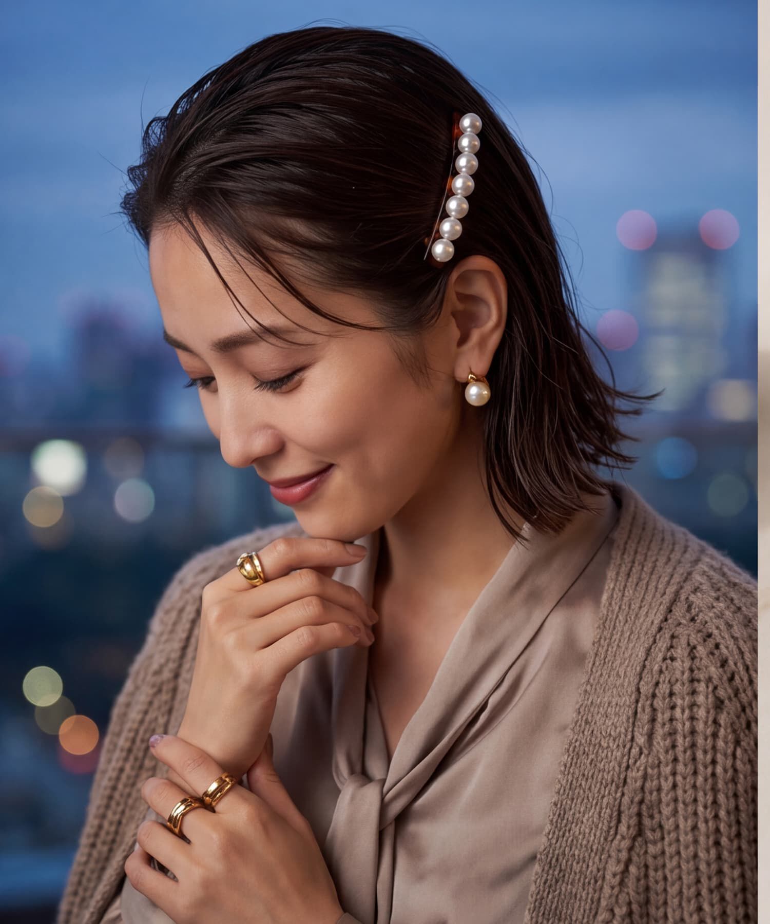STYLE DELI「【DELI by】クラシックパール スリムヘアクリップ」|その他|