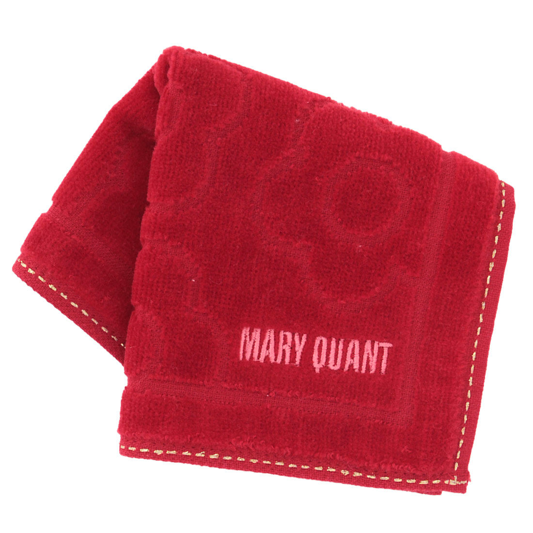 MARY QUANT「MARY QUANT タオルハンカチ＜ラメステッチ＞」|ハンカチ|