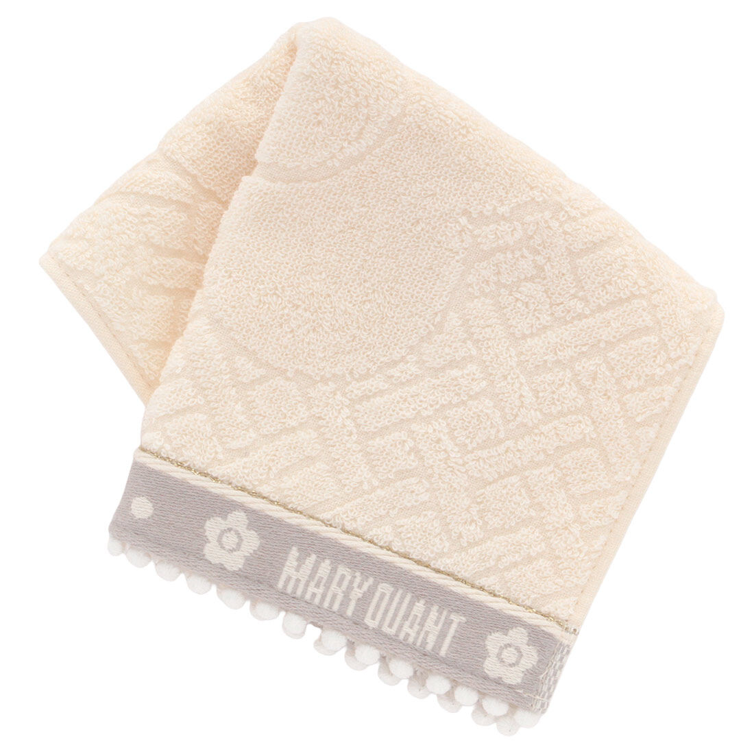 MARY QUANT「MARY QUANT タオルハンカチ＜ドットレース＞」|ハンカチ|