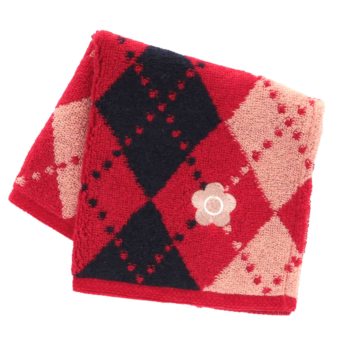 MARY QUANT「MARY QUANT タオルハンカチ＜アーガイルパターン＞」|ハンカチ|