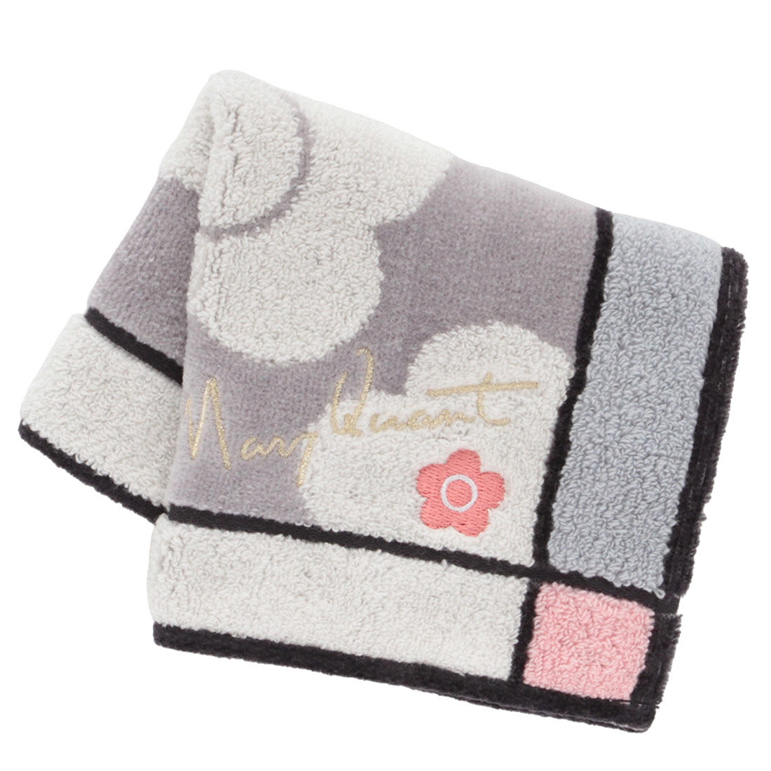 MARY QUANT「MARY QUANT タオルハンカチ＜カラーブロック＞」|ハンカチ|