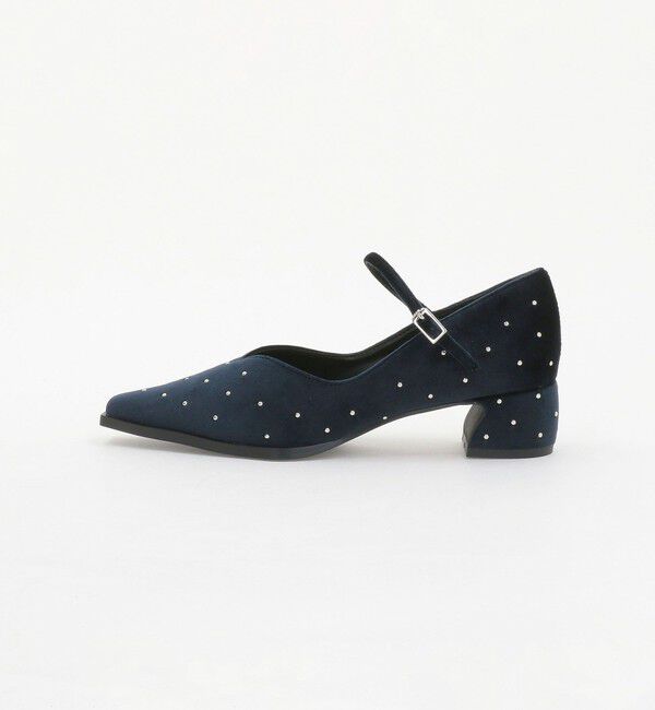 ODETTE E ODILE「＜SY＞ストラップドット VE パンプス40&uarr;」|パンプス|NAVY