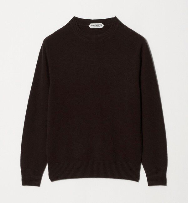 UNITED ARROWS「＜SOVEREIGN＞ウール/カシミヤ  ホールガーメント クルーネックニット」|ニット・セーター|
