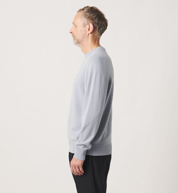 UNITED ARROWS「＜SOVEREIGN＞ウール/カシミヤ  ホールガーメント クルーネックニット」|ニット・セーター|