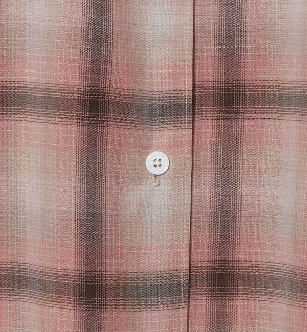 UNITED ARROWS「シアー チェック スカーフ ブラウス 」|シャツ・ブラウス|