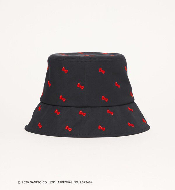 UNITED ARROWS「＜HELLO KITTY &times; UNITED ARROWS＞リボン/エンブロイダリー ハット UV」|ハット|