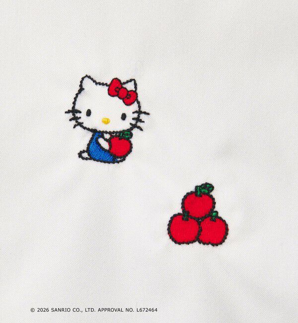 UNITED ARROWS「＜HELLO KITTY &times; UNITED ARROWS＞エンブロイダリー シャツ」|シャツ・ブラウス|