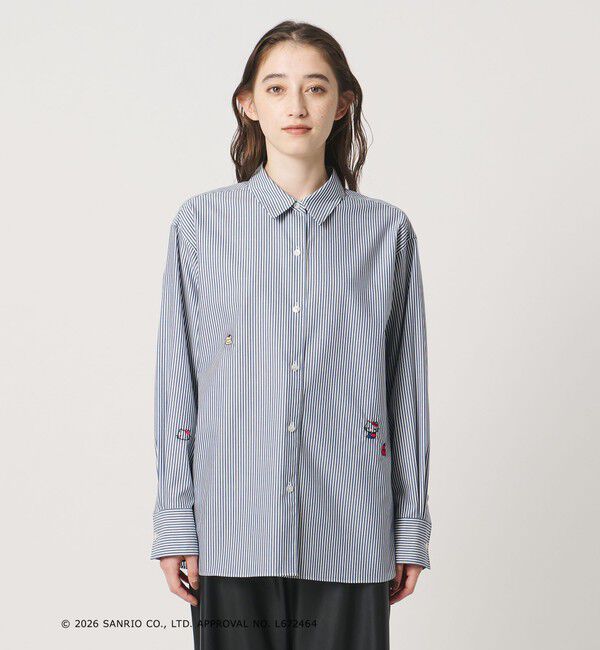 UNITED ARROWS「＜HELLO KITTY &times; UNITED ARROWS＞エンブロイダリー シャツ」|シャツ・ブラウス|