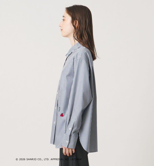 UNITED ARROWS「＜HELLO KITTY &times; UNITED ARROWS＞エンブロイダリー シャツ」|シャツ・ブラウス|
