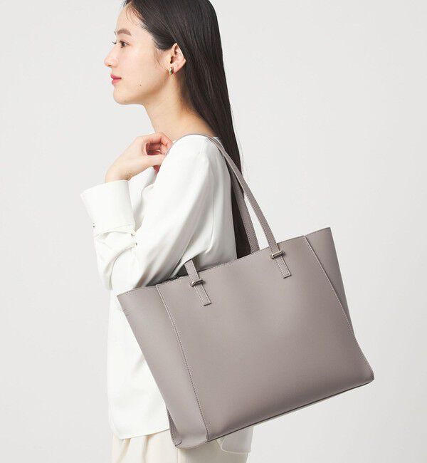 UNITED ARROWS green label relaxing「【WEB限定】ワンポイント シンプル トートバッグ（ソフトPCバッグ付） / A4 / 通勤」|トートバッグ|