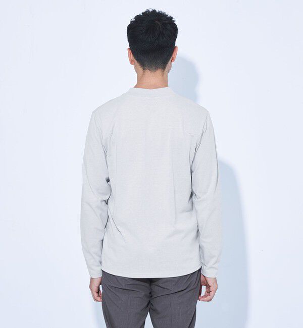 UNITED ARROWS green label relaxing「【WEB限定】JUST fit ジャケイン クルーネック 長袖 Tシャツ -吸水速乾・抗菌-」|Tシャツ・カットソー|