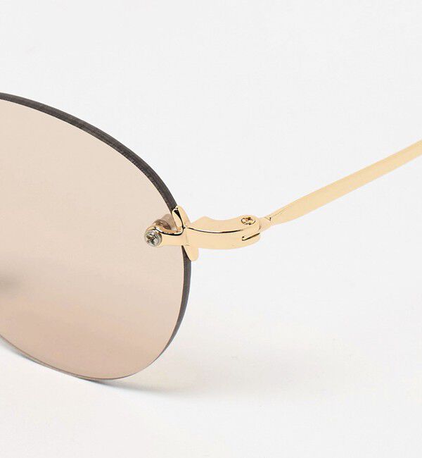 UNITED ARROWS green label relaxing「GLR メタル リムレス ファッション用グラス」|サングラス|