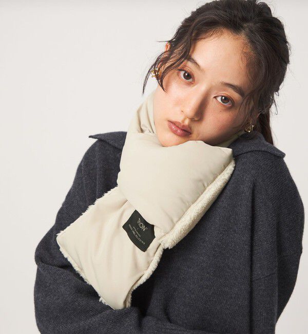 UNITED ARROWS green label relaxing「【別注】＜TAION＞ボア マフラー」|マフラー|