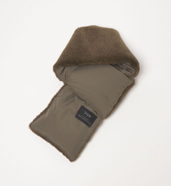 UNITED ARROWS green label relaxing「【別注】＜TAION＞ボア マフラー」|マフラー|