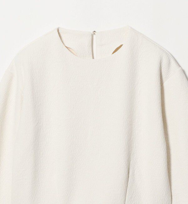 UNITED ARROWS green label relaxing「フクレ ジャガード フォルム カットソー」|Tシャツ・カットソー|