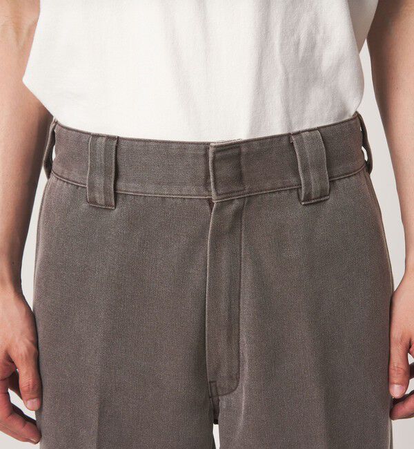 UNITED ARROWS green label relaxing「【別注】＜Dickies＞ ポリエステル ダック ワイド パンツ」|チノ|