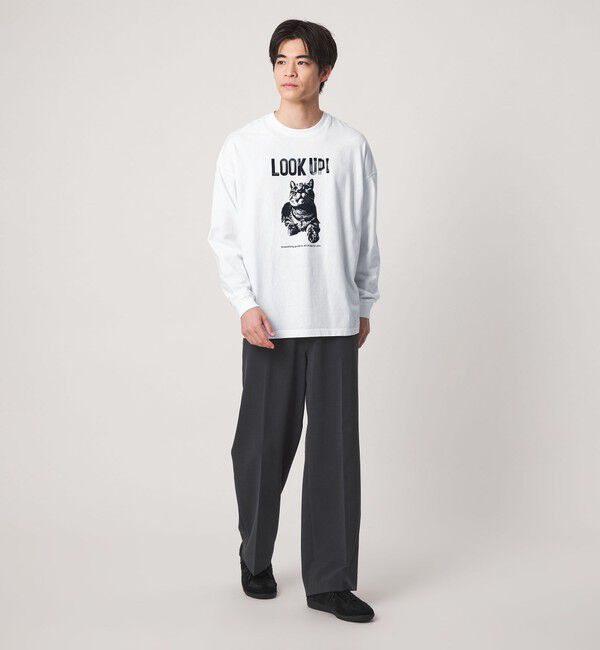 UNITED ARROWS green label relaxing「＜OAFISH＞LOOK UP 長袖 Tシャツ」|Tシャツ・カットソー|