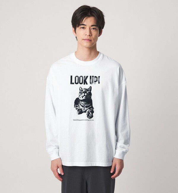 UNITED ARROWS green label relaxing「＜OAFISH＞LOOK UP 長袖 Tシャツ」|Tシャツ・カットソー|