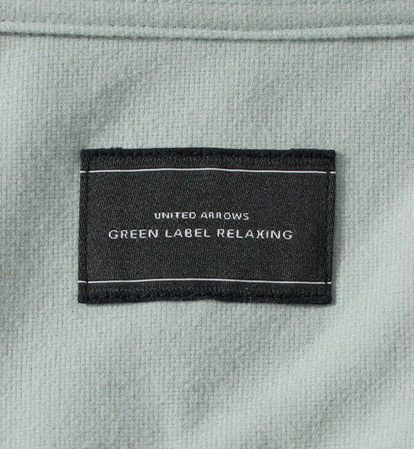 UNITED ARROWS green label relaxing「フラノ ジャストルーズ 長袖 シャツ」|シャツ・ブラウス|