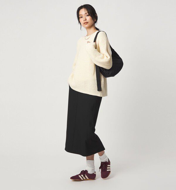 UNITED ARROWS green label relaxing「テープ モール ニット プルオーバー」|ニット・セーター|