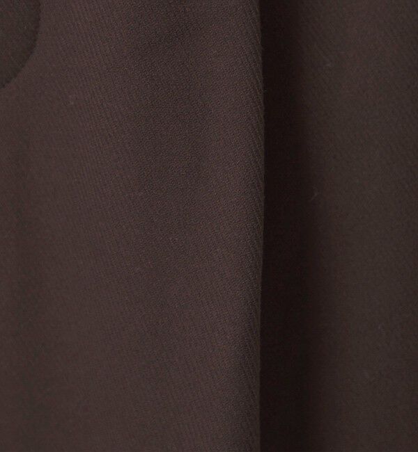 UNITED ARROWS green label relaxing「［size SHORT/TALLあり］オルマイ ウラキモウ ワイド パンツ ダークブラウン ネイビー」|その他|