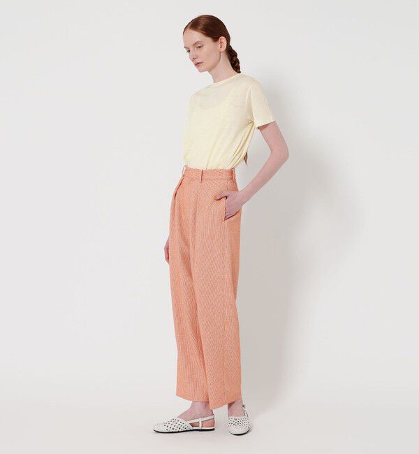STEVEN ALAN「＜Steven Alan＞ウールジャージー ショートスリーブ Tシャツ」|Tシャツ・カットソー|
